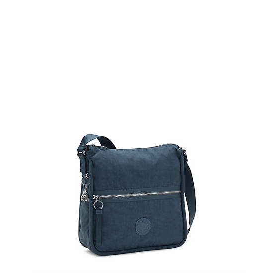 Kipling Oswin Shoulder Bag Táska Sötétkék Szürke | HU 2161XY